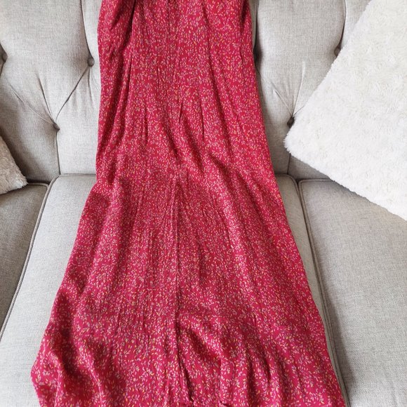 Gap Raspberry Spaghetti Strap Dress - Picture 4 of 8
